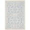 Safavieh 8 x 10 ft. Large Rectangle Transitional Cambridge- Light Blue and Ivory Hand Tufted Rug CAM123A-8 - alternate 9